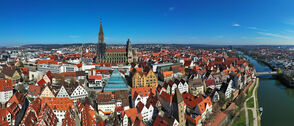 Bild Ulm Netze Stadt Ulm aus der Luft