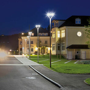 Effiziente Straßenbeleuchtung für Kommunen